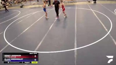 120 lbs Cons. Semi - Sidney Anderson, Shakopee Mat Club vs Elijah Greenwaldt, Minnesota