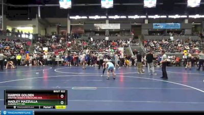 75-83 lbs Round 4 - Hadley Mazzulla, Auburn City Rec vs Harper Golden, Greater Heights Wrestling-AAA