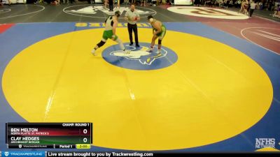 Champ. Round 1 - Clay Hedges, Archbishop Bergan vs Ben Melton, North Platte St. Patrick`s