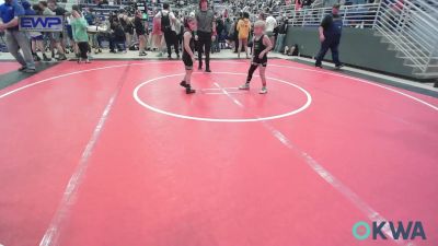 60 lbs Rr Rnd 3 - Bryar Burch, Dark Cloud Wrestling Club vs Audrey Hembree, Wyandotte Youth Wrestling