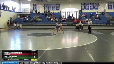 174 lbs Quarterfinal - Thomas McCreadie, Dubuque vs Will Jackman, Augustana (IL)