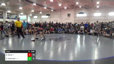 125 lbs Pools - Barrett David, Pit Crew vs Ryan Cieslinski, Superior W.A. (NY)