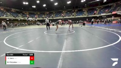 126 lbs Cons. Round 5 - Vince Bern, Naperville Central vs Mikey Polyakov, Stevenson