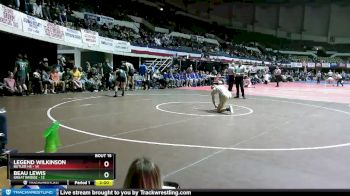 144 lbs 1st Place Match (16 Team) - Legend Wilkinson, Butler HS vs Beau Lewis, Great Bridge