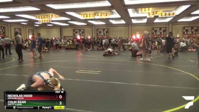 101 lbs Quarterfinal - Colin Egan, Smitty`s Barn vs Nicholas Hood, Orchard South