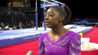 Simone Biles On 2016 Debut (USA) - 2016 Pac Rims Team & AA Final