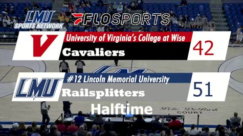 Replay: UVA Wise vs Lincoln Memorial - Men's | Feb 22 @ 7 PM