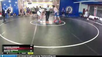 220 lbs Finals (2 Team) - Baxter Hoffman, North Port vs Kameron Sheeran, Free-Buch-Creek #2