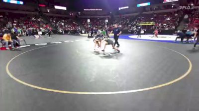 121 lbs Consi Of 16 #1 - CoraRose Adams, Antioch Senior vs Alanna Harwell, St. Mary`s