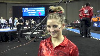 Georgia Freshman Sydney Snead Recaps her First Nationals - NCAAs Super Six 2016