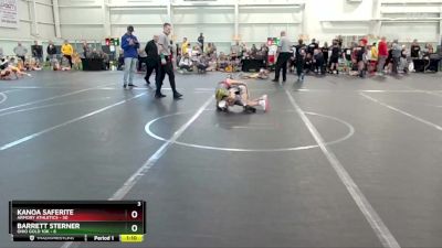 72 lbs Round 1 (6 Team) - Kanoa Saferite, Armory Athletics vs Barrett Sterner, Ohio Gold 10K