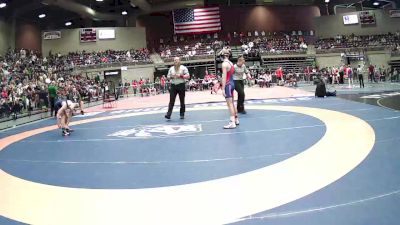 Champ. Round 1 - Easton Evans, Mountain Crest vs Zachary Carter, Crimson Cliffs High