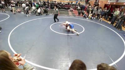 98 lbs Champ. Round 2 - Gage Loftin, Post Falls vs Rocco White, Coeur D`Alene High School