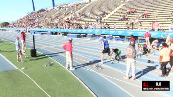 Men's 100m, Heat 1 - Paralympic Ambulatory