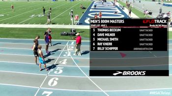 Men's 800m, Heat 1 - Masters