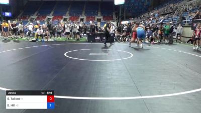 285 lbs Rnd Of 16 - Seaton Tallent, Tennessee vs Brayden Hill, Kansas