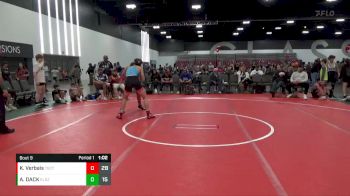 129 lbs 2nd Wrestleback (8 Team) - Ashton DACK, Elite Ath Club DZ (IN) vs Knox Verbais, Team Gotcha (IL)