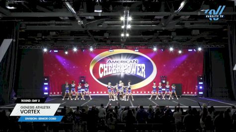 Genesis Athletix - Vortex [2024 L3 Senior Coed Day 2] 2024 Cheer Power Grand Nationals