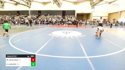 78-M lbs Consi Of 8 #1 - Matthew Genovese, 5 Star vs Elijah Quesada, Fisheye