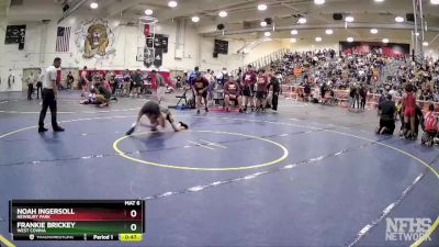 113 lbs Cons. Round 2 - Noah Ingersoll, Newbury Park vs Frankie Brickey, West Covina