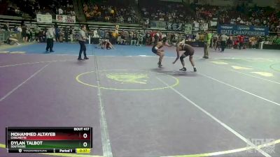 D 1 170 lbs Cons. Round 3 - Mohammed Altayeb, Chalmette vs Dylan Talbot, Southside