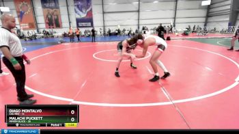 130 lbs Rd# 3 12:00pm Friday - Malachi Puckett, Minion Black vs Diago Montalvo, Cali Red