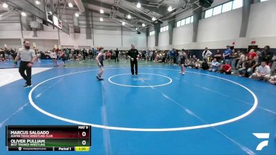 98 lbs Quarterfinal - Oliver Pulliam, Best Trained Wrestling vs Marcus Salgado, Austin Texas Wrestling Club