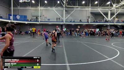 76 lbs Round 3 (8 Team) - Jaxon Tanelli, Bitetto Trained vs Rider Ream, RedNose