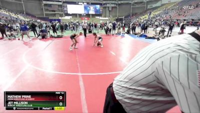 113 lbs Champ. Round 3 - Jet Millison, Bobcat Wrestling Club vs Mathew Prine, Moen Wrestling Academy