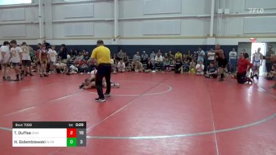 102 lbs Final - Taylor Duffee, Ohio Gold 14K vs Henry Golembiewski, Olympia National