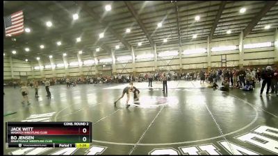 125 lbs Cons. Round 2 - Jack Witt, Wasatch Wrestling Club vs Bo Jensen, Grantsville Wrestling Club