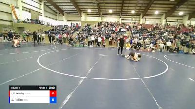 100 lbs Round 2 - Rave Morby, Sanderson Wrestling Academy vs James Rollins, Top Of Utah