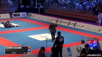 Claudio Calasans vs Gustavo Dias Elias Black Belt Absolute 2016 World Pro