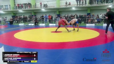 125kg Semifinal - Jagroop Dhinsa, Guru Gobind Singh WC vs Sarthak Gaikwad, Central Toronto WC