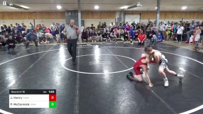 Round Of 16 - Joshua Henry, Thompson vs Peyton McCormick, Johnson City