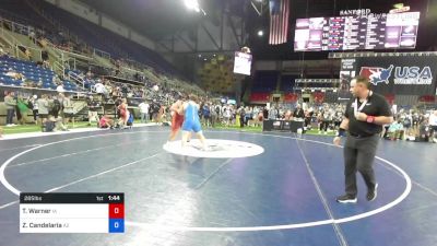 285 lbs Cons 8 #2 - Trent Warner, Iowa vs Zayne Candelaria, Arizona