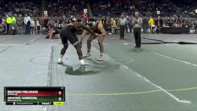D1-190 lbs Semifinal - Demond Harrison, Belleville HS vs Brayden Mirjavadi, Romeo HS