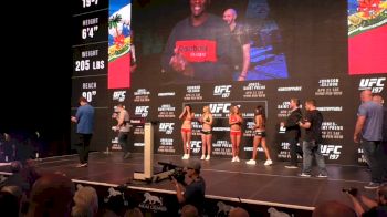 Jon Jones vs Ovince St. Preux Weigh In