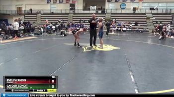 123 lbs Round 4 (8 Team) - Cayden Condit, Lindenwood University vs Evelyn Simon, Eureka