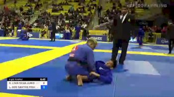 ROITER LIMA SILVA JUNIOR vs LUCAS DOS SANTOS PINHEIRO 2022 World Jiu-Jitsu IBJJF Championship