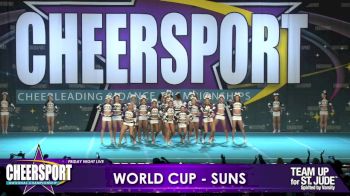 World Cup - Suns [2019 Medium Senior 5 Day 1] CHEERSPORT Nationals: Friday Night Live