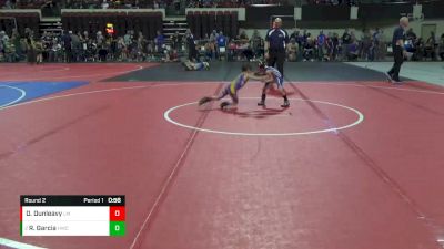 42 lbs Round 2 - Ryden Garcia, Heights Wrestling Club vs Drake Dunleavy, Laurel Matburners