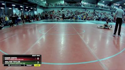 105 lbs Quarterfinal - Walter Taylor, Rogue Warrior Wrestling-AAA vs Hawk Smith, Bronco Wrestling Club-AAA