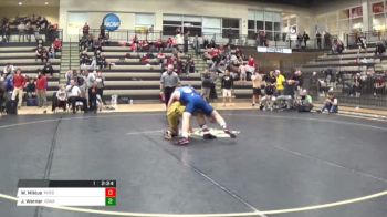 197 lbs Willie Miklus, Missouri vs Jacob Warner, Iowa