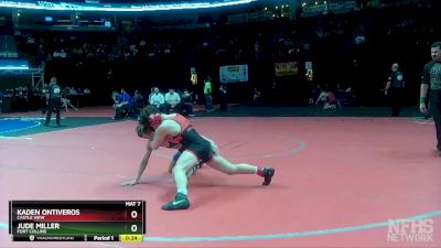 138-5A Cons. Round 2 - Jude Miller, Fort Collins vs Kaden Ontiveros, Castle View