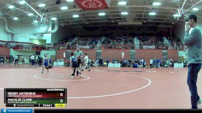 70 lbs Quarterfinal - Henry Antrobus, Contenders Wrestling Academy vs Macklin Clark, Whiteland Wrestling Club