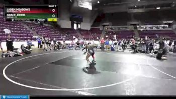 W-164 lbs Round 1 (16 Team) - Jaden Meadows, New Mexico vs Grace Johns, Kansas
