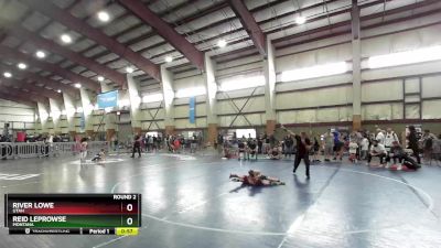 43-46 lbs Round 2 - River Lowe, Utah vs Reid LeProwse, Montana