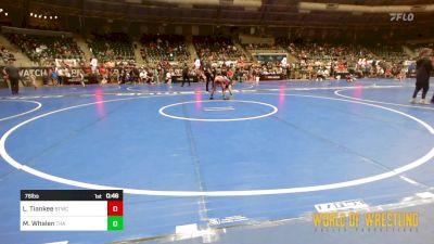 76 lbs Semifinal - Luci Tiankee, Bitetto Trained Wrestling vs Madisen Whalen, Team Hawaii Aloha