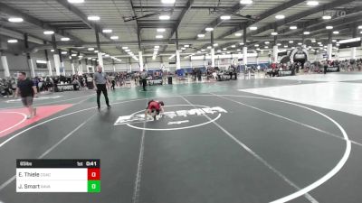 65 lbs 2nd Place - Evan Thiele, Coachella Valley WC vs Jordy Smart, Ravage WC